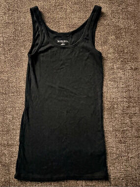 Merona Black Tank Top Size Small